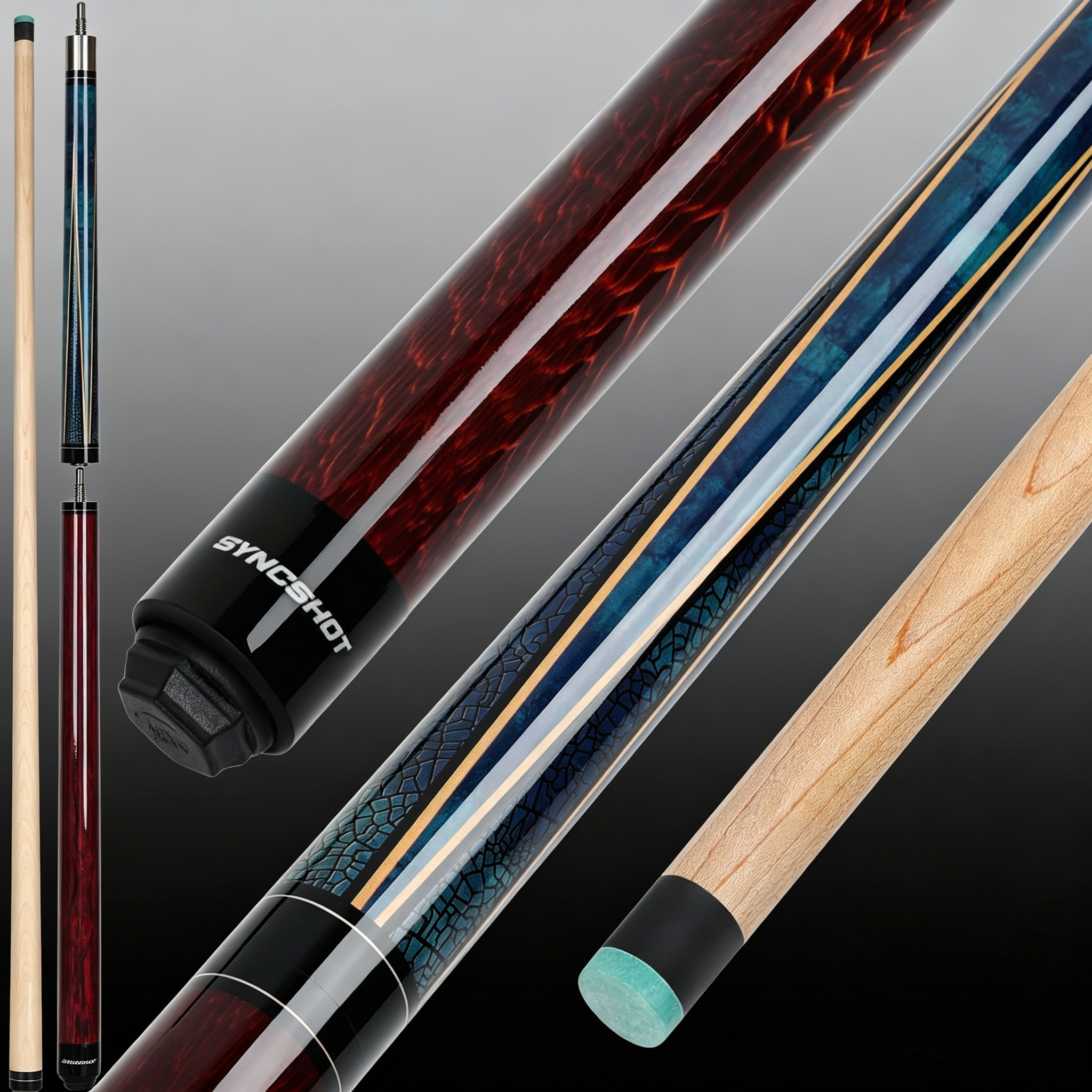 Break & Jump Pool Cue